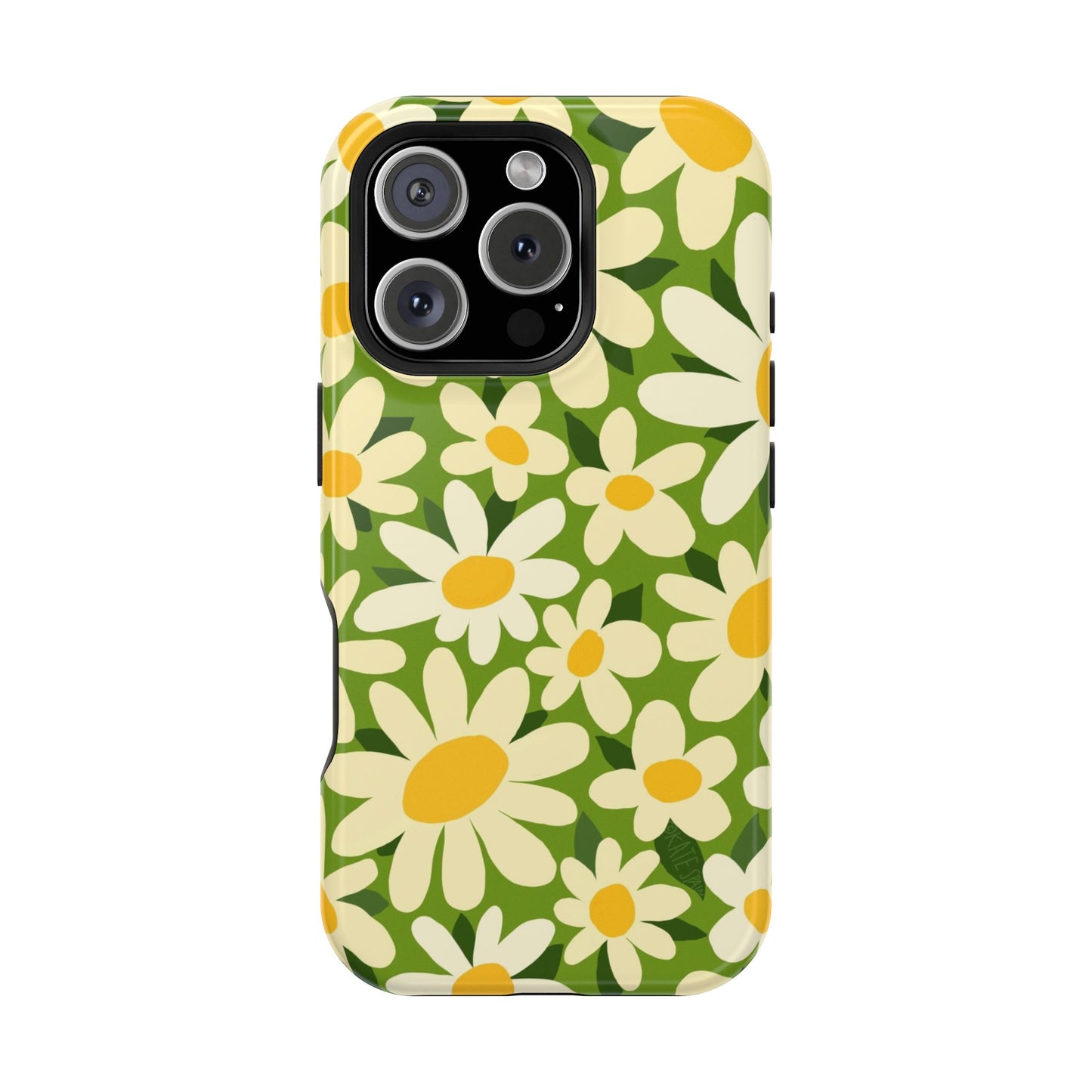 Shasta Daisy MagSafe Tough Case iPhone 16 Pro Glossy