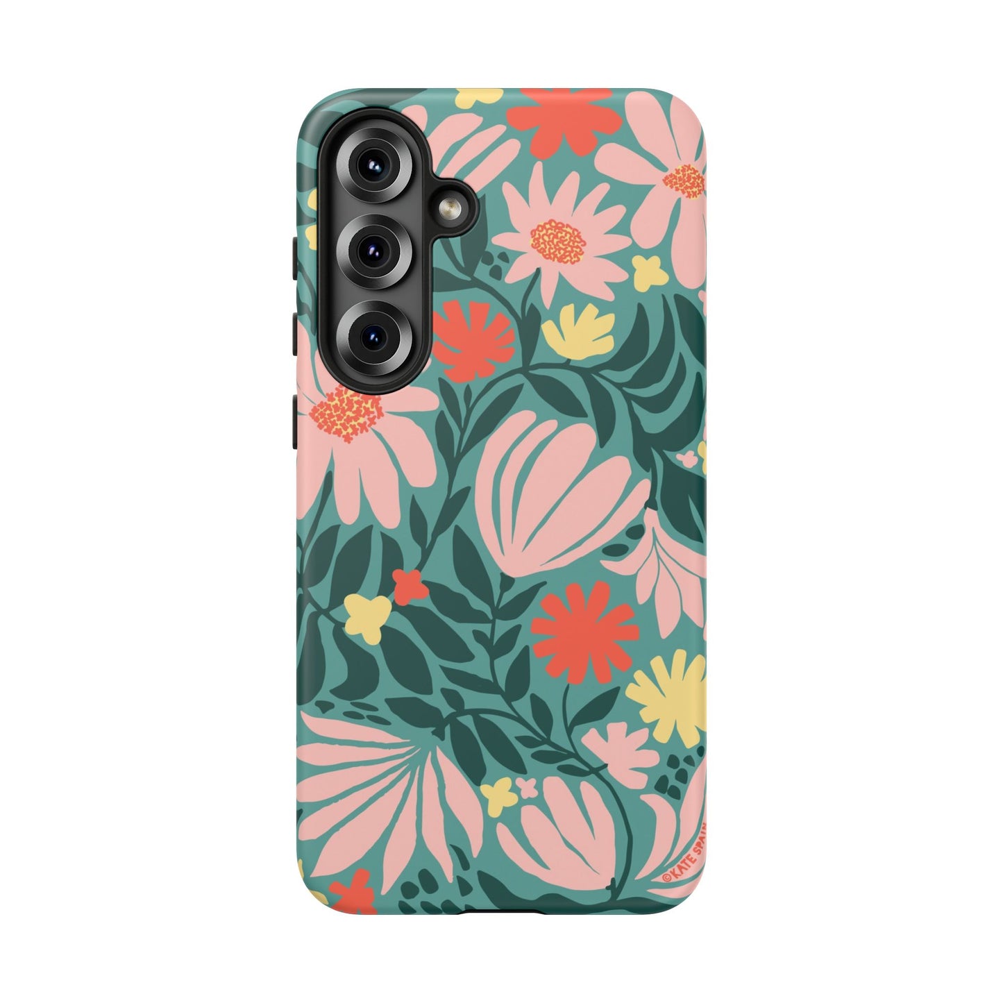 Botanica Teal Samsung Tough Case Samsung Galaxy S25 Plus Matte