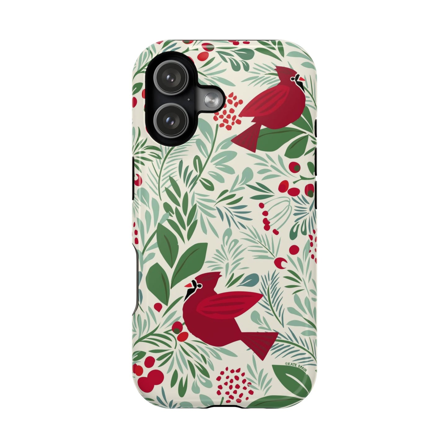 Birds and Berries iPhone MagSafe Tough Case