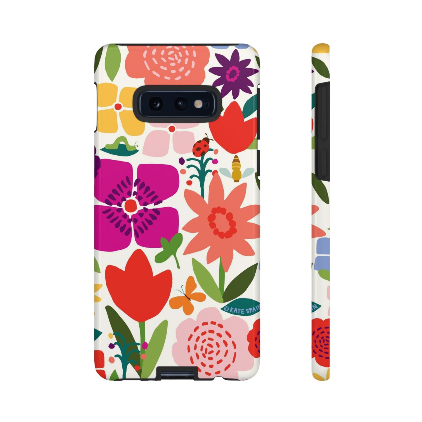 Happy Blooms Samsung Tough Case Samsung Galaxy S10E Glossy