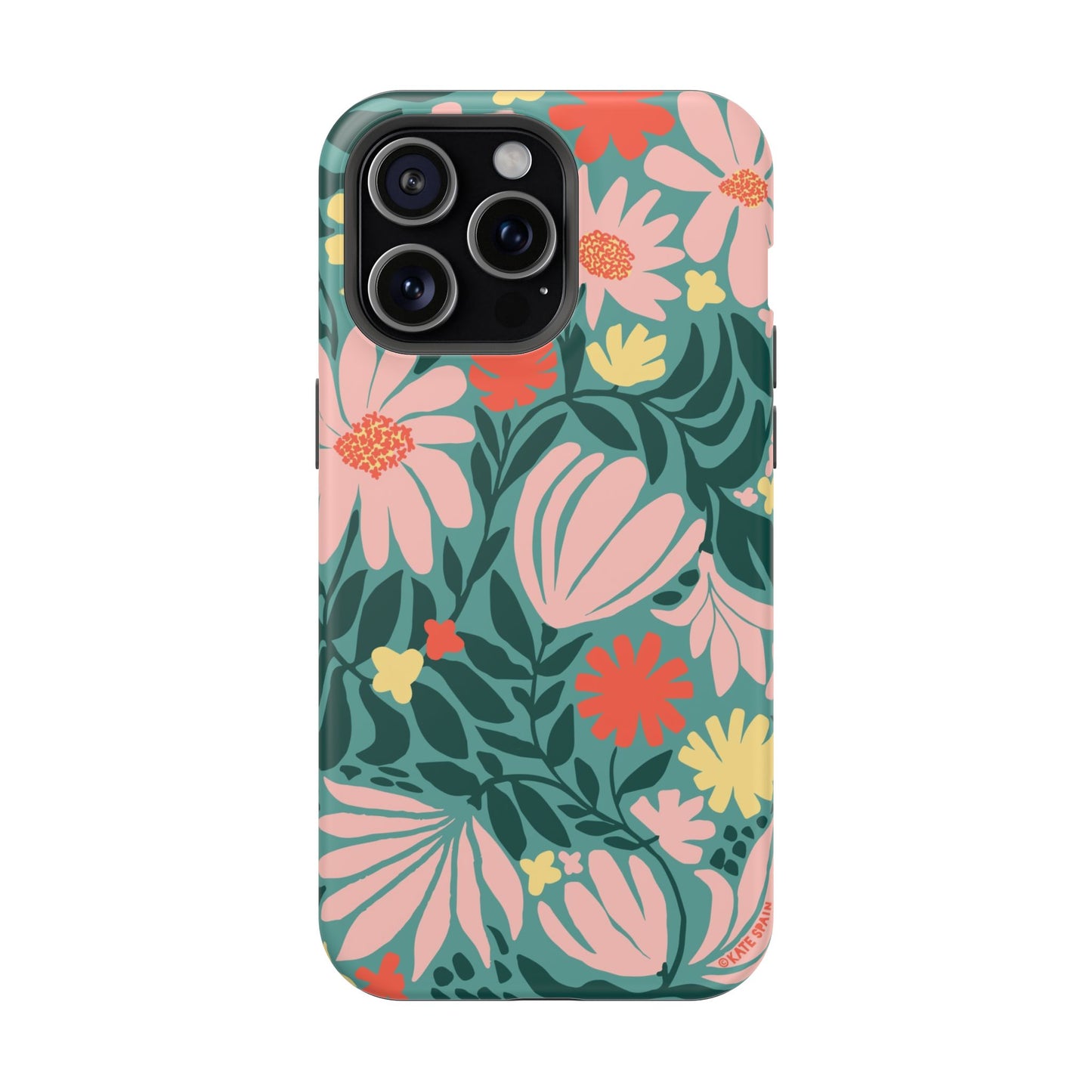 Botanica Teal iPhone Magsafe iPhone 15 Pro Max Matte