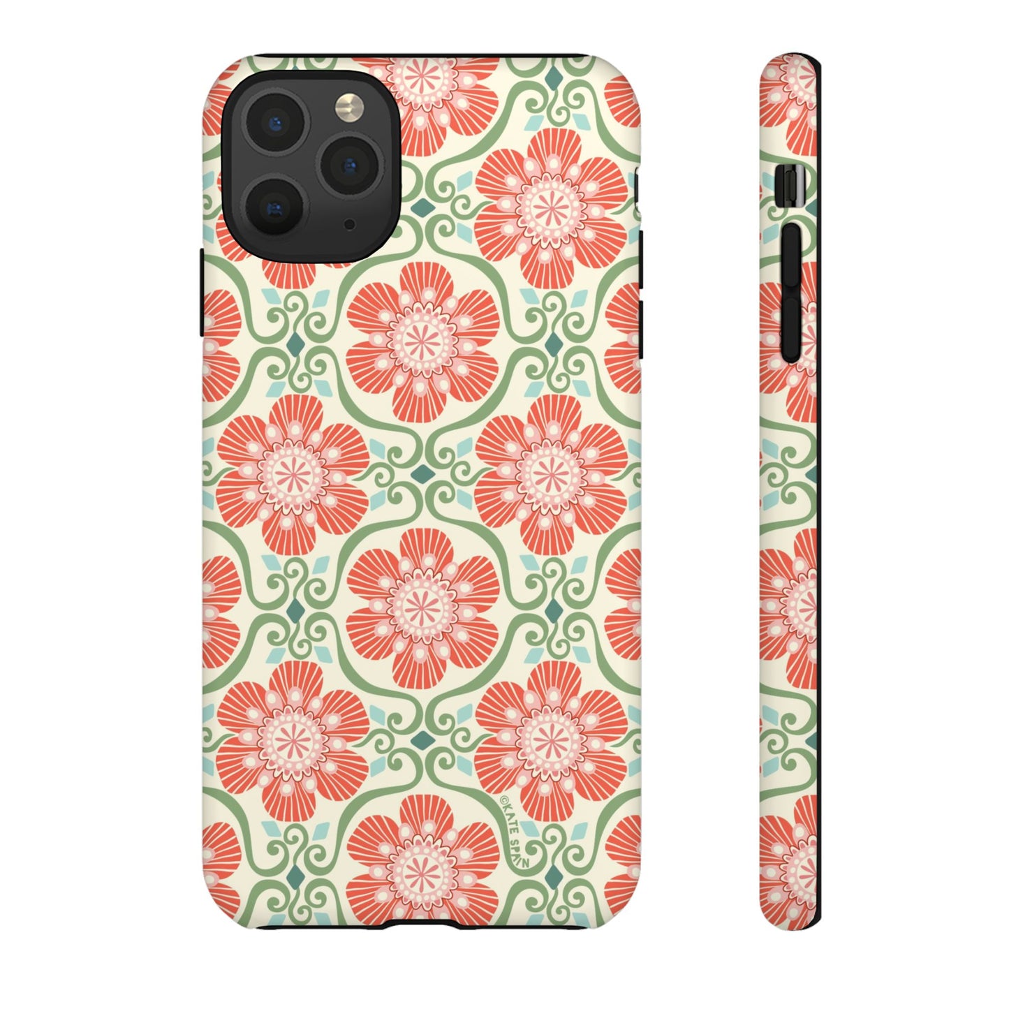 Barcelona Flowers iPhone Tough Case iPhone 11 Pro Max Matte