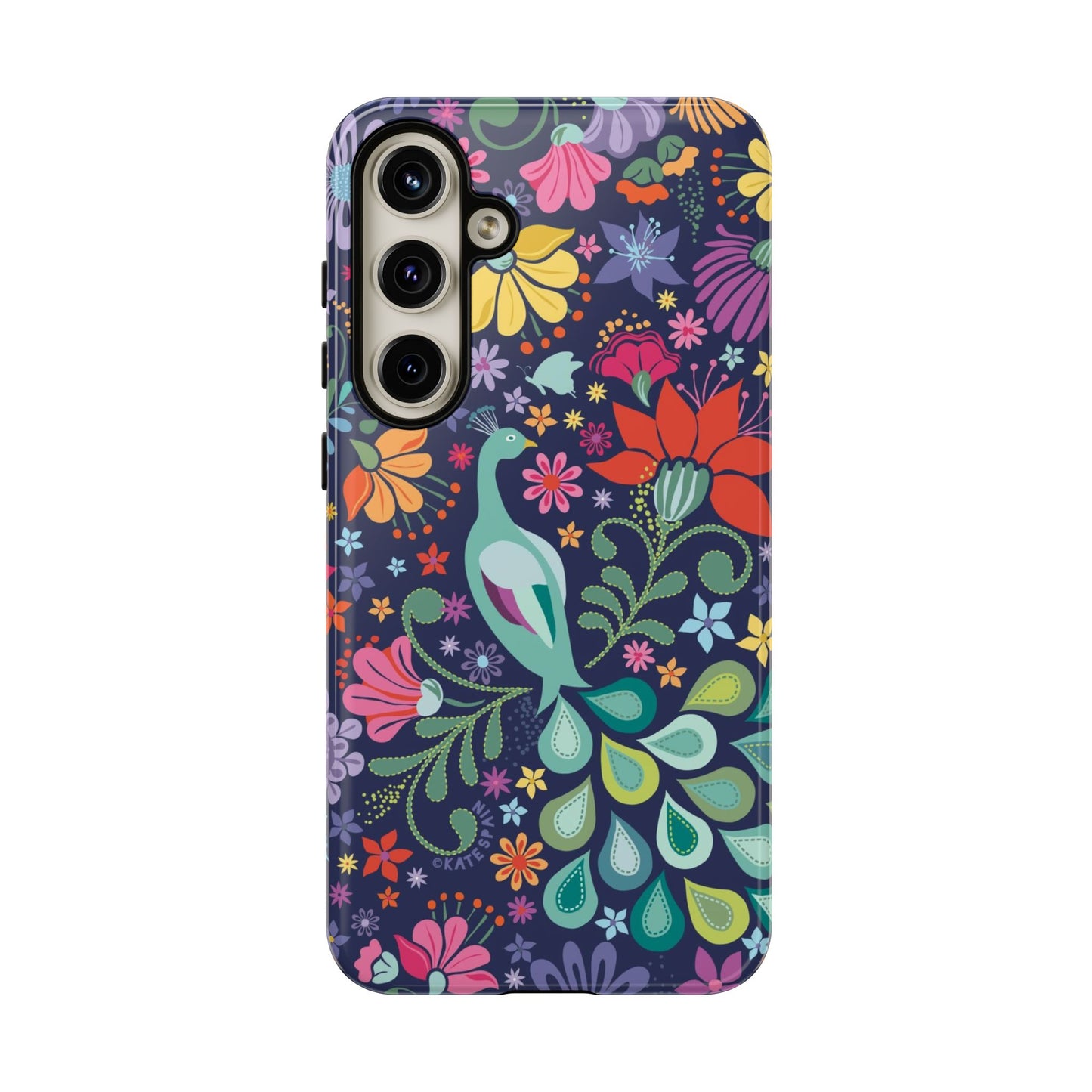 Peacock Sanctuary Samsung Tough Case Samsung Galaxy S24 Plus Glossy