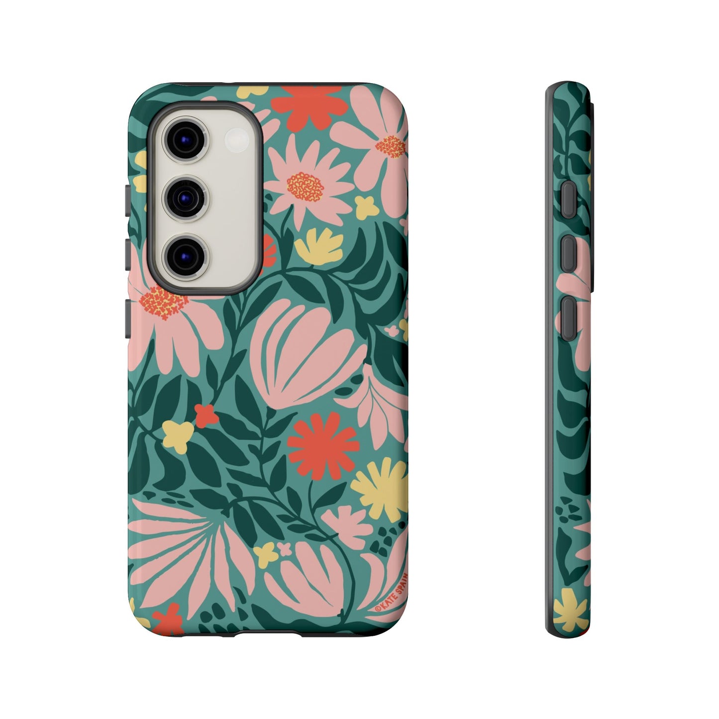 Botanica Teal Samsung Tough Case Samsung Galaxy S23 Glossy