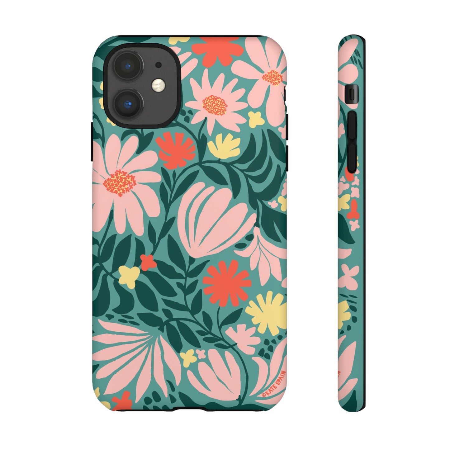 Botanica iPhone Tough Case Teal iPhone 11 Matte