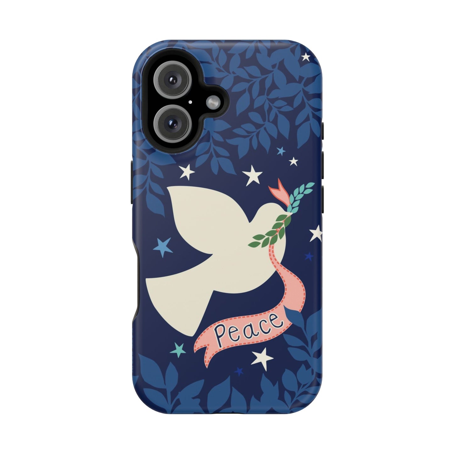 Peace iPhone MagSafe Tough Case iPhone 16 Matte