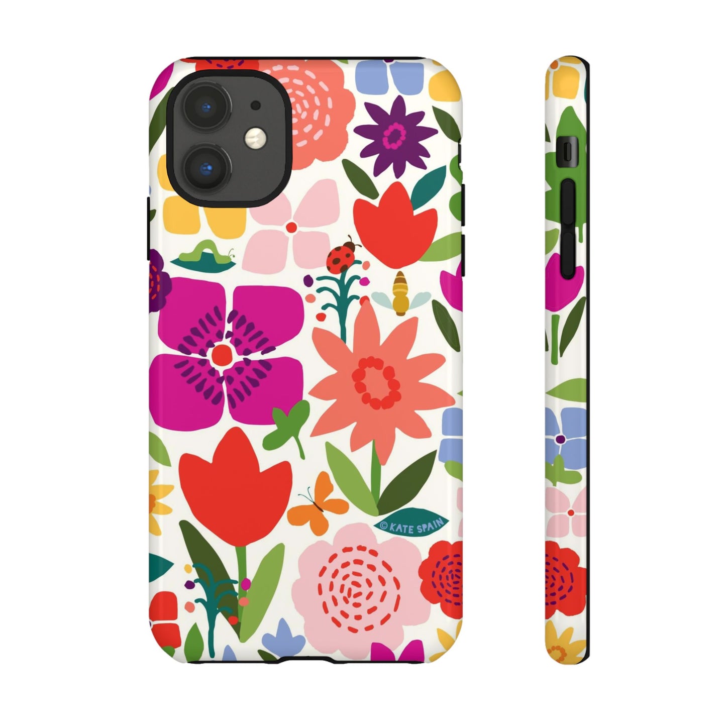 Happy Blooms iPhone Tough Case iPhone 11 Glossy