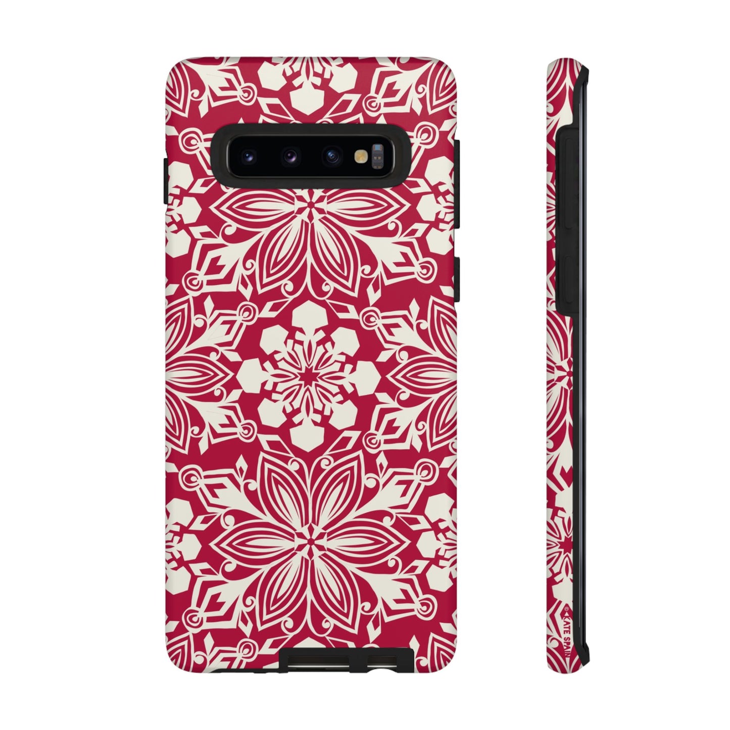 Snowfall Paper Cut Snowflake Samsung Tough Case Samsung Galaxy S10 Matte