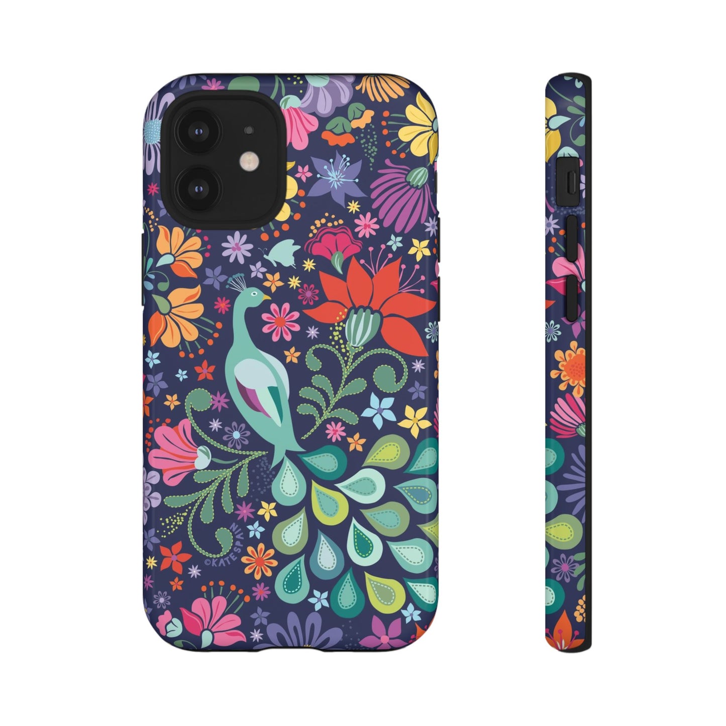 Peacock Sanctuary iPhone Tough Case