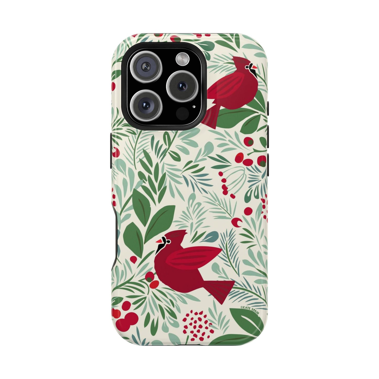 Birds and Berries iPhone MagSafe Tough Case