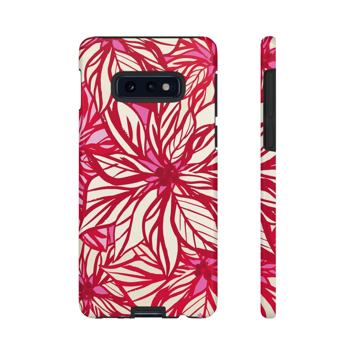 Poinsettia Samsung Tough Case Samsung Galaxy S10E Glossy