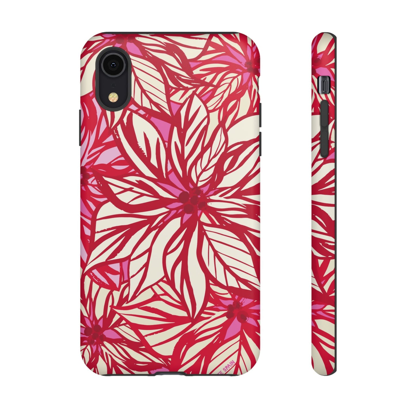 Poinsettia iPhone Tough Case iPhone XR Matte
