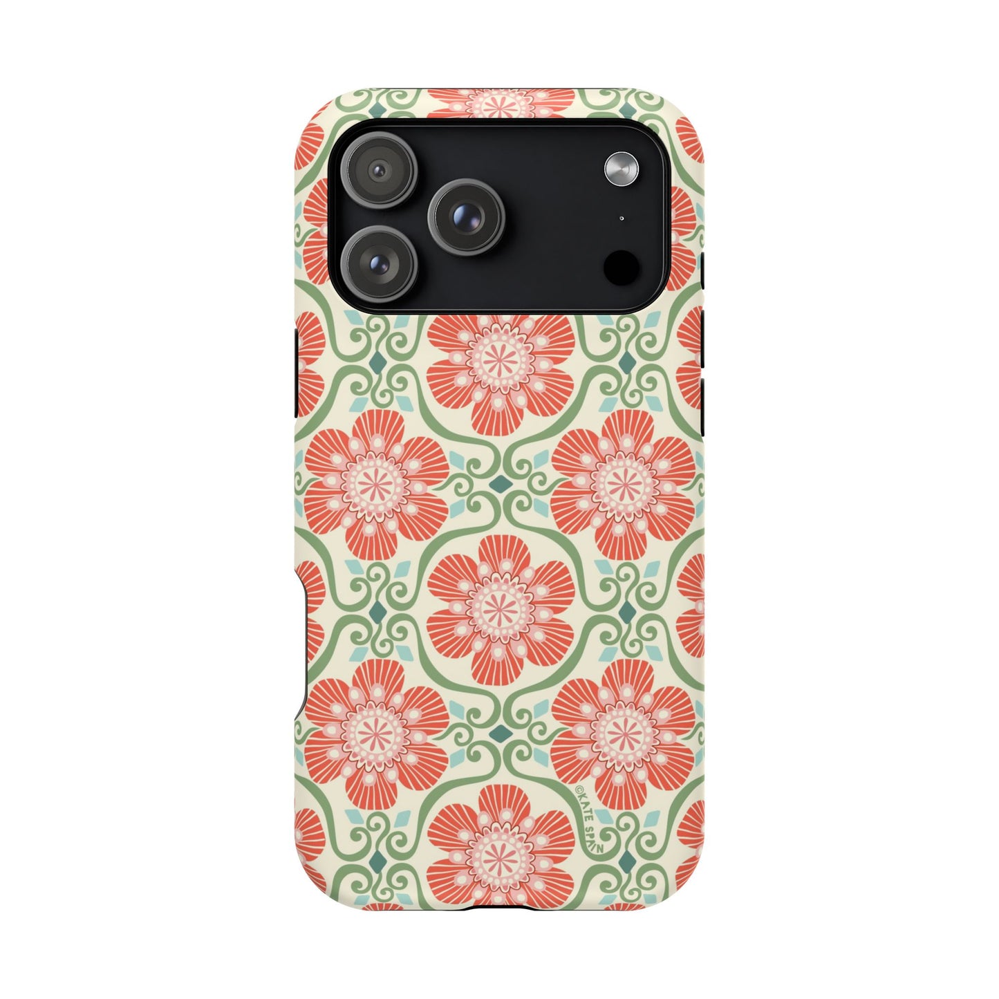 Barcelona Flowers iPhone MagSafe Case
