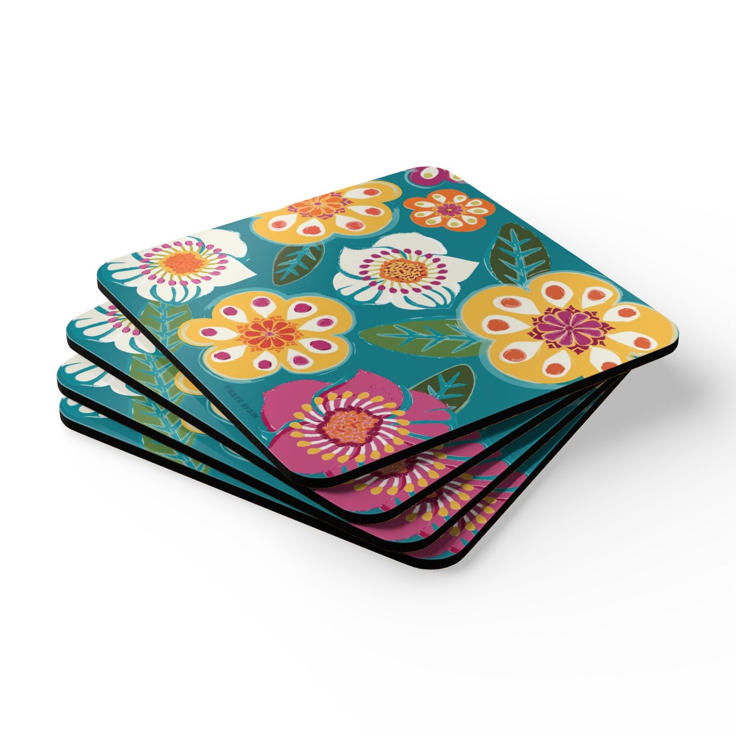 Sorrento Cork Coaster Set