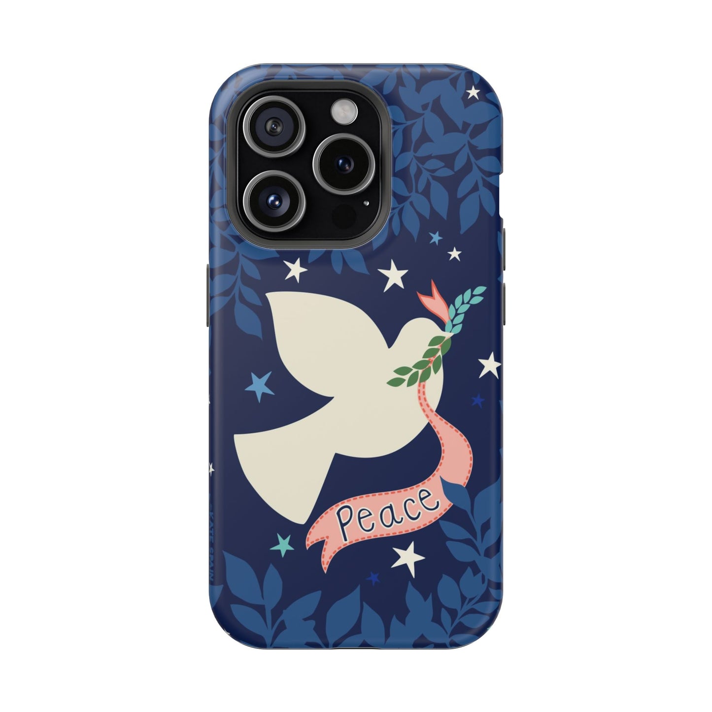 Peace iPhone MagSafe Tough Case iPhone 15 Pro Matte