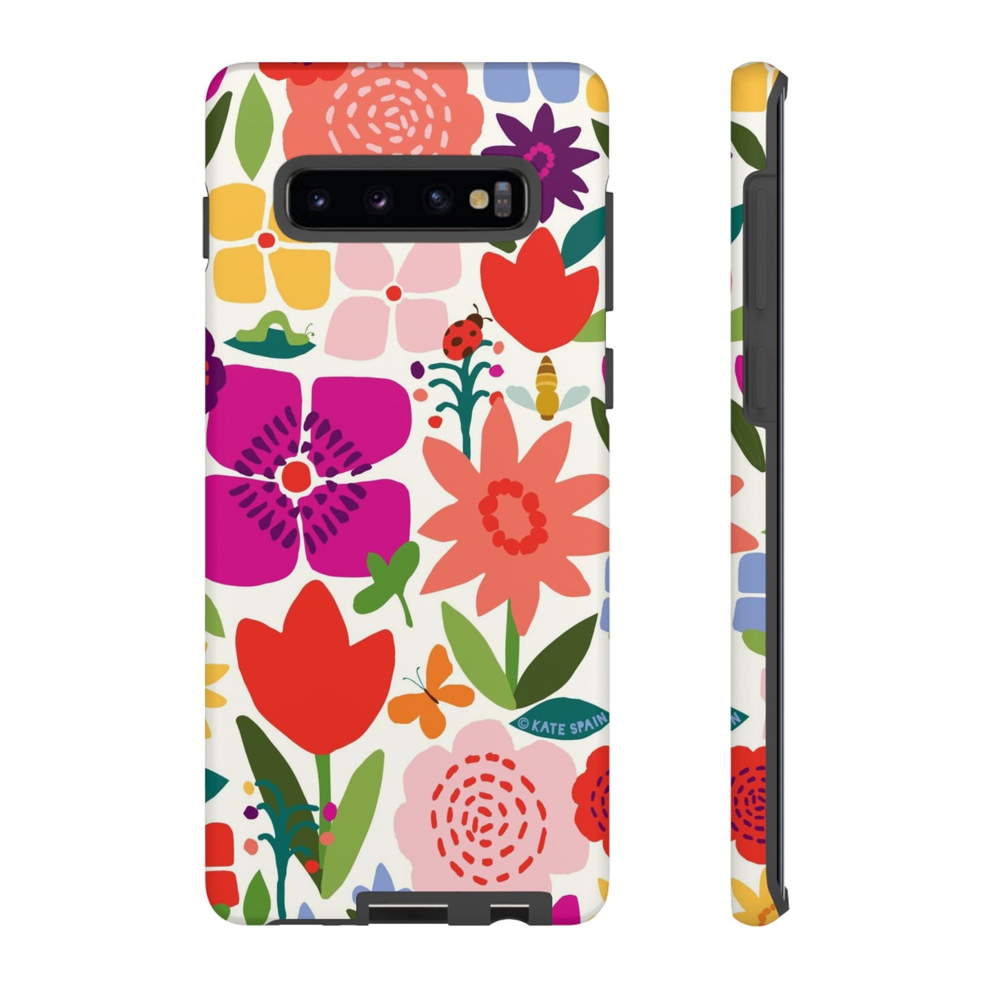 Happy Blooms Samsung Tough Case Samsung Galaxy S10 Plus Matte