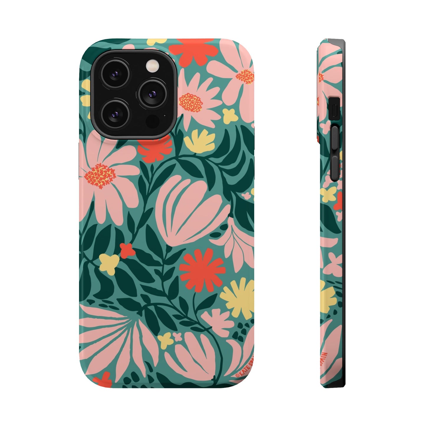 Botanica Teal iPhone Magsafe iPhone 14 Pro Max Glossy