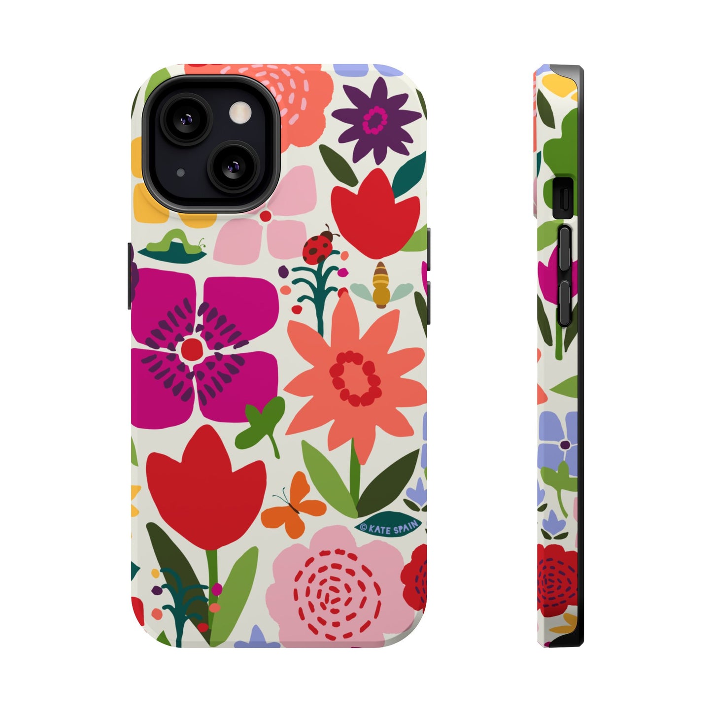 Happy Blooms iPhone MagSafe Tough Case iPhone 13 Matte