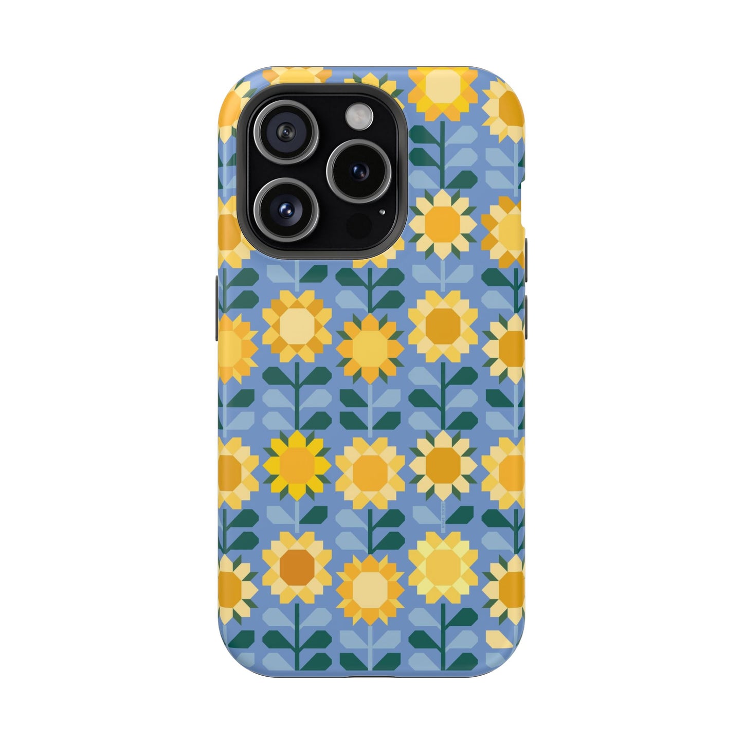 Sunflowers iPhone MagSafe Tough Case iPhone 15 Pro Matte