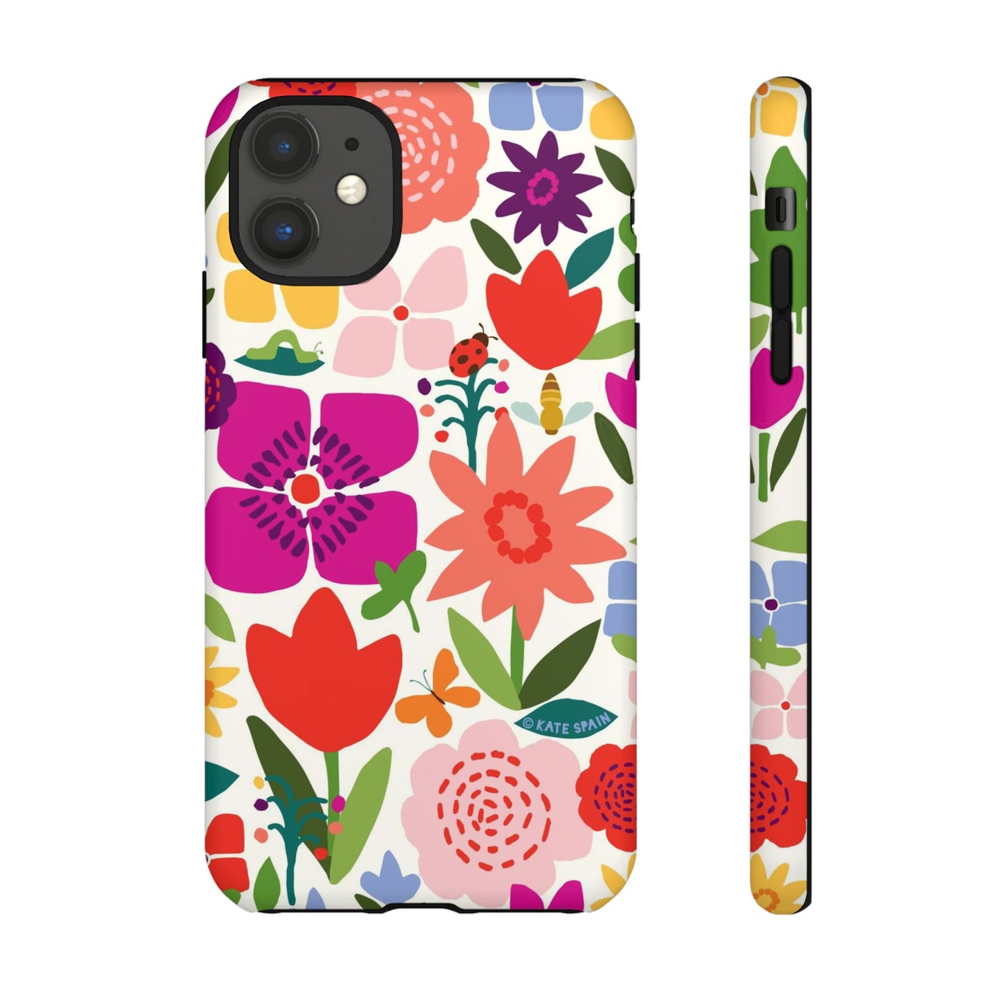 Happy Blooms iPhone Tough Case iPhone 11 Matte