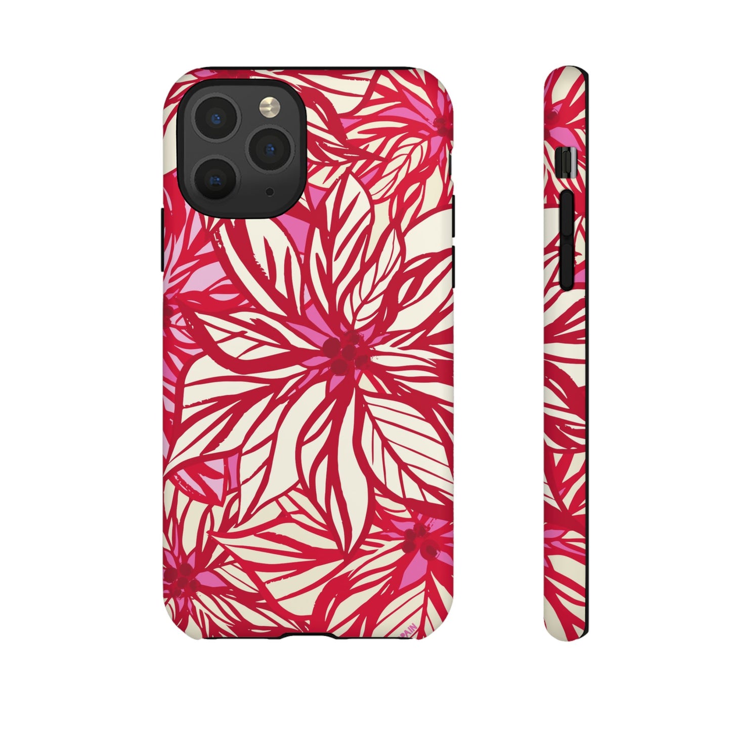 Poinsettia iPhone Tough Case iPhone 11 Pro Matte