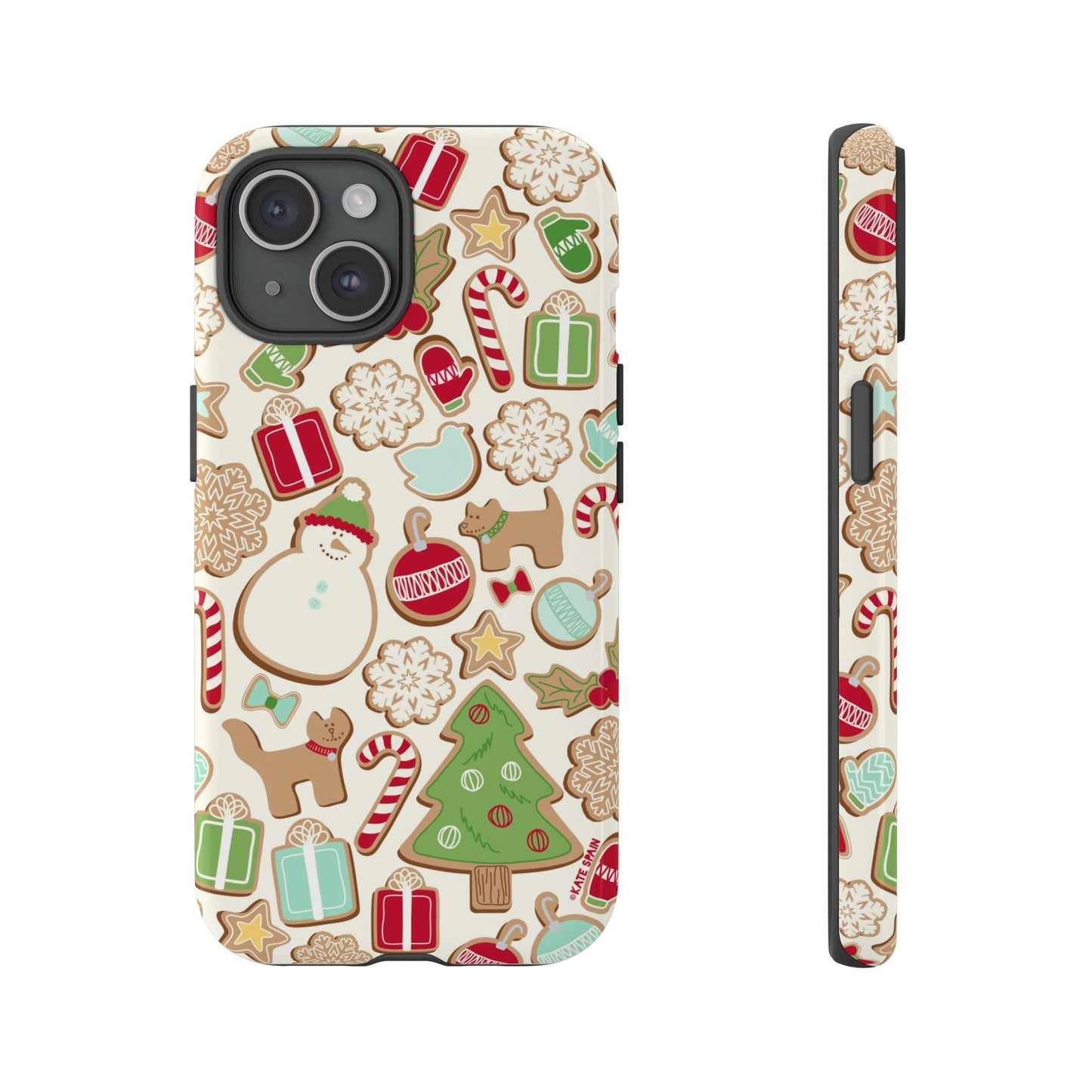 Gingerbread Cookie iPhone Tough Case iPhone 15 Glossy