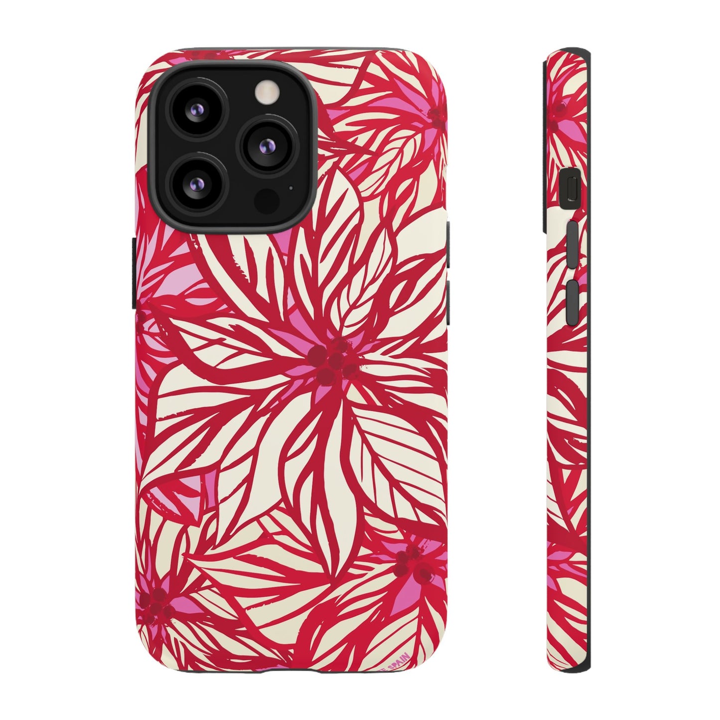 Poinsettia iPhone Tough Case iPhone 13 Pro Matte