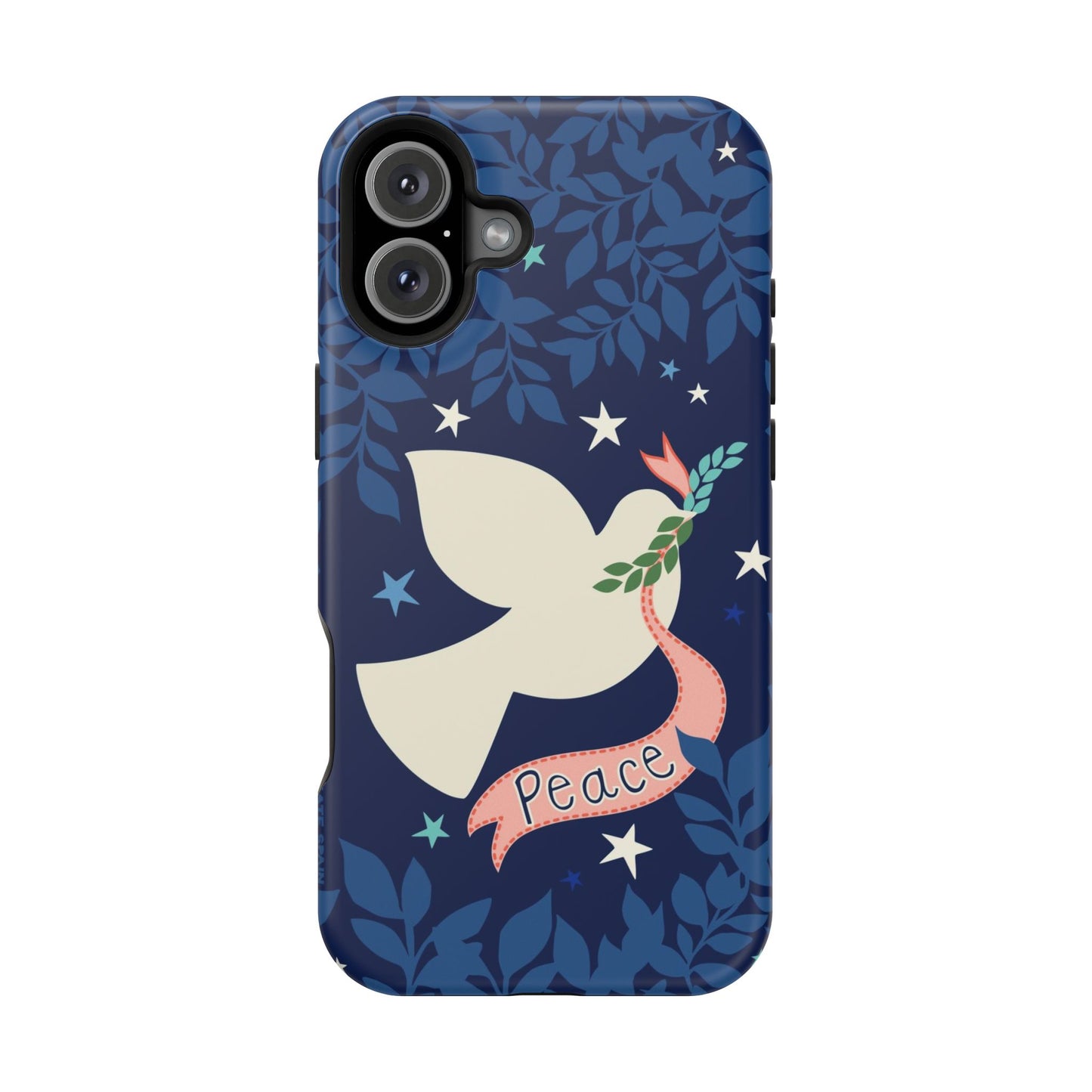 Peace iPhone MagSafe Tough Case iPhone 16 Plus Matte