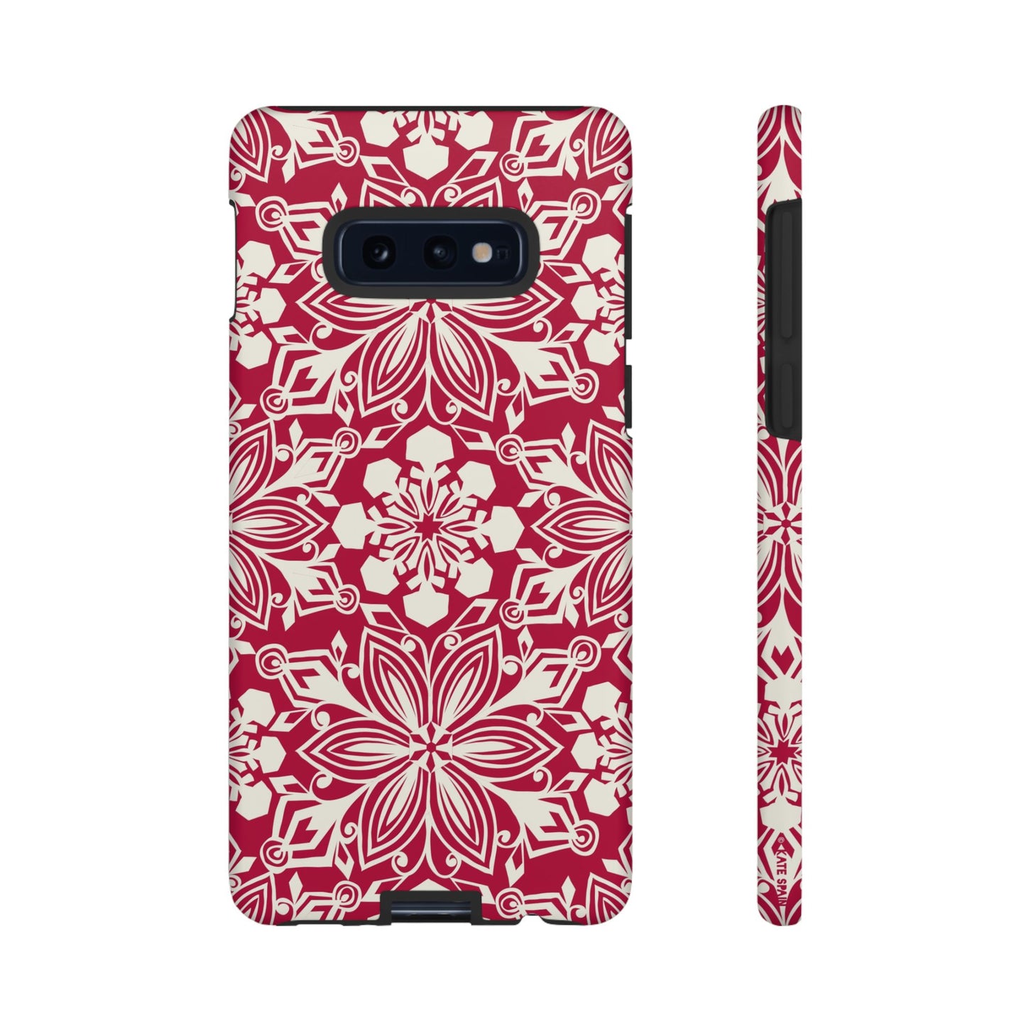 Snowfall Paper Cut Snowflake Samsung Tough Case Samsung Galaxy S10E Matte
