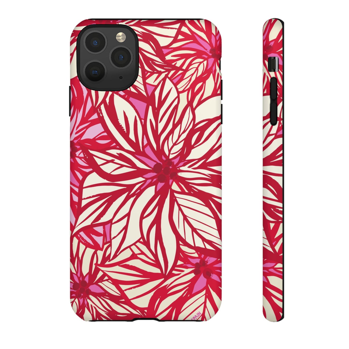 Poinsettia iPhone Tough Case iPhone 11 Pro Max Matte