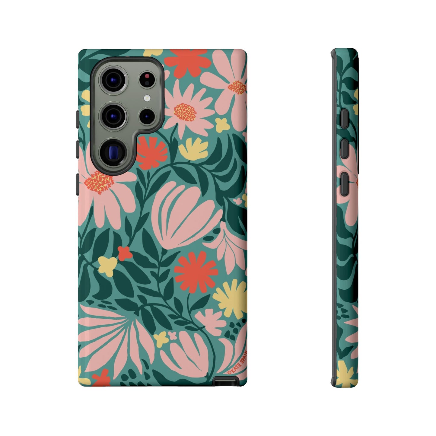 Botanica Teal Samsung Tough Case Samsung Galaxy S23 Ultra Glossy