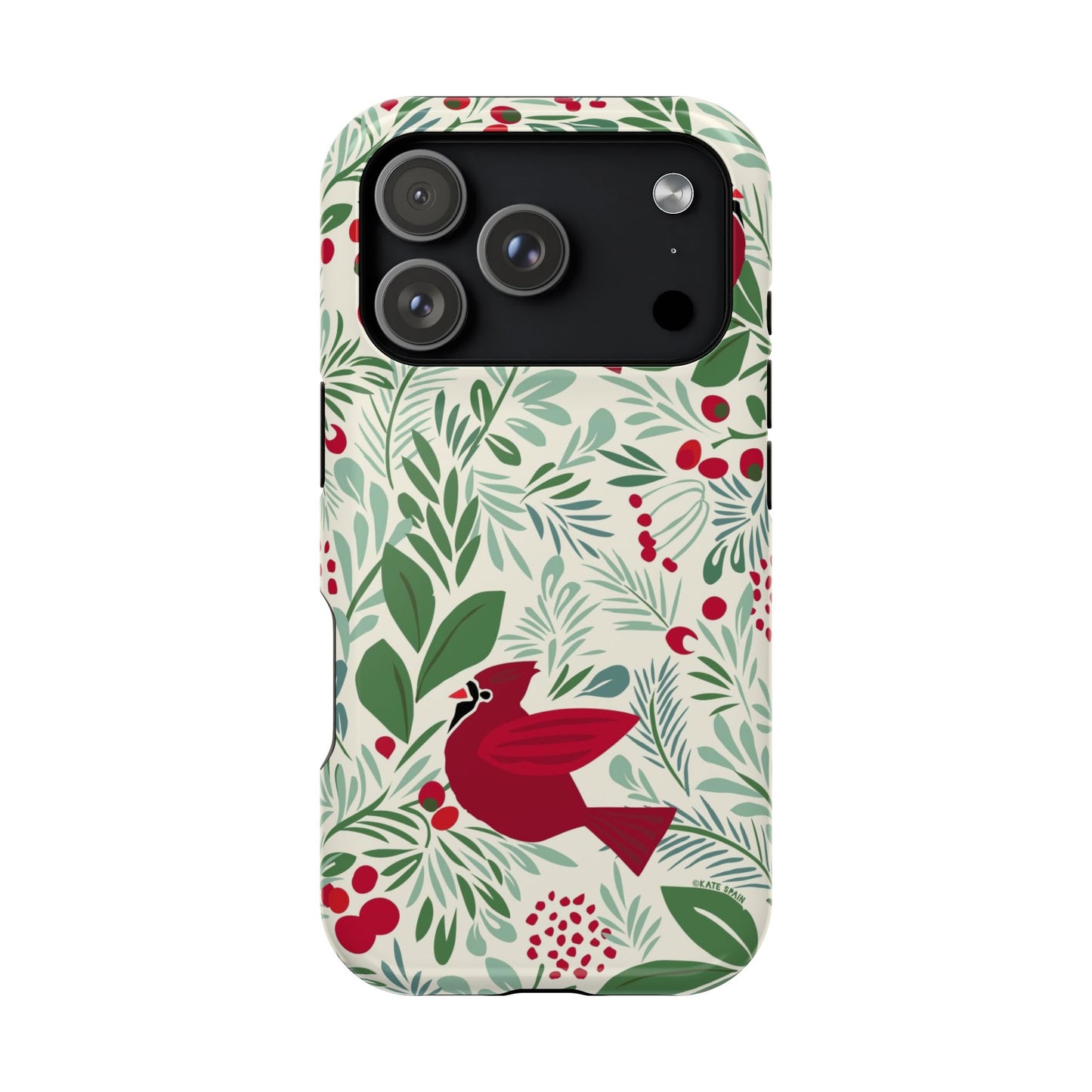 Birds and Berries iPhone MagSafe Tough Case