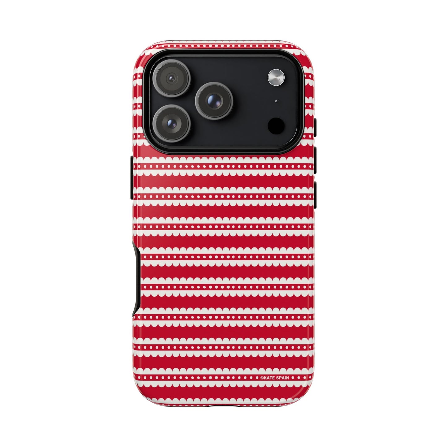 Candy Cane Stripe iPhone Tough Case
