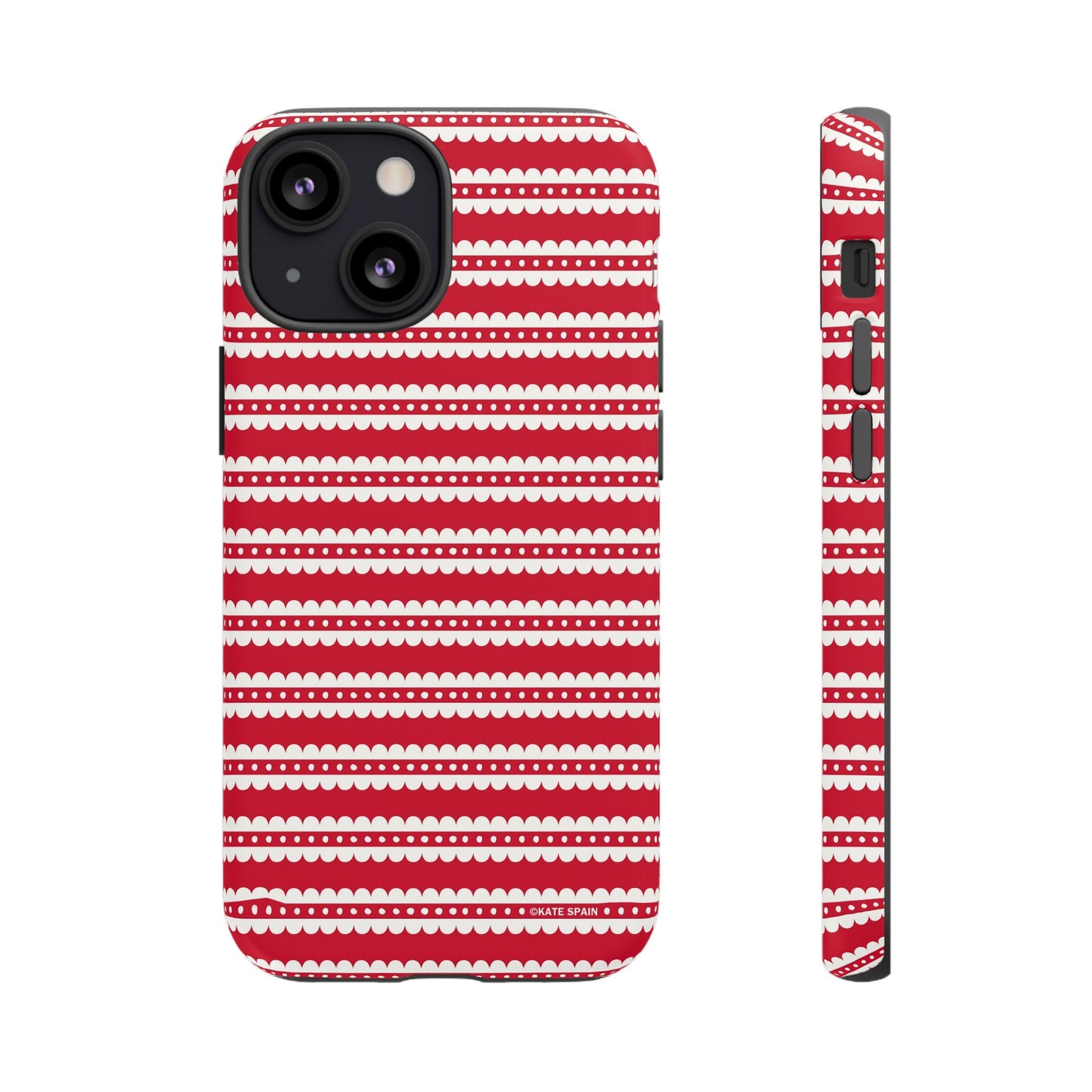 Candy Cane Stripe iPhone Tough Case