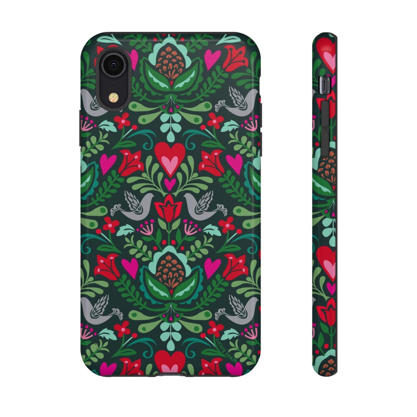 Rosemaling iPhone Tough Case iPhone XR Glossy