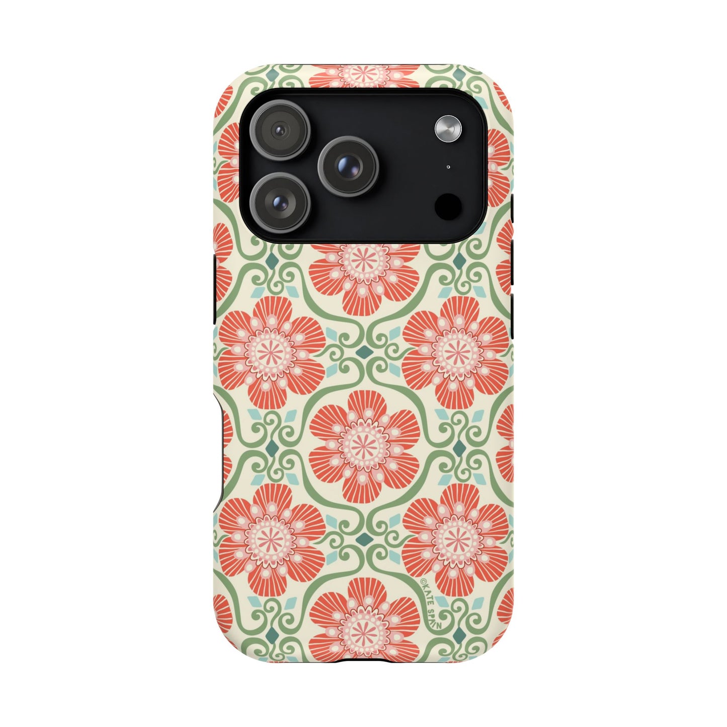 Barcelona Flowers iPhone MagSafe Case