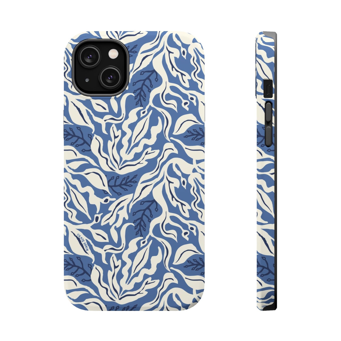 Ocean Tides iPhone MagSafe Tough Case iPhone 14 Plus Matte