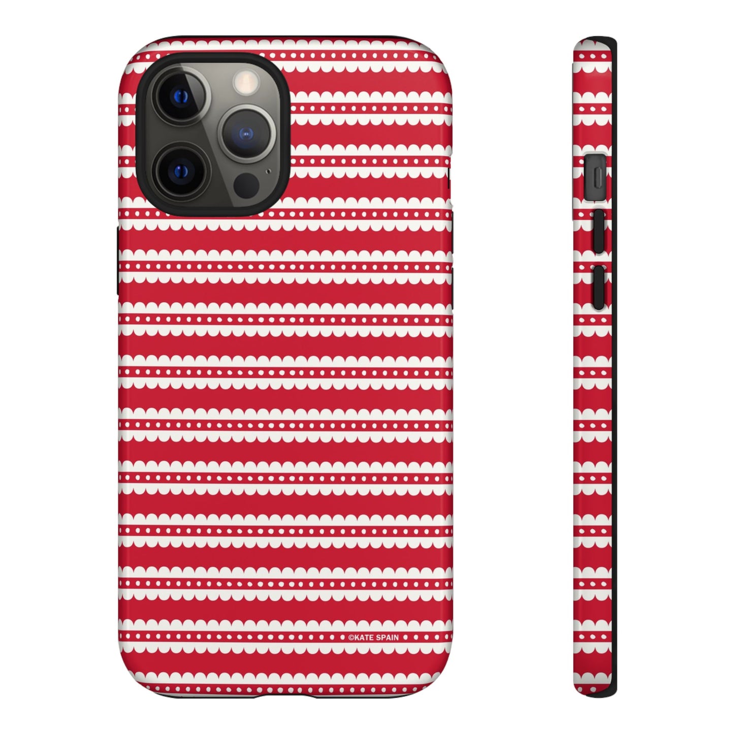 Candy Cane Stripe iPhone Tough Case