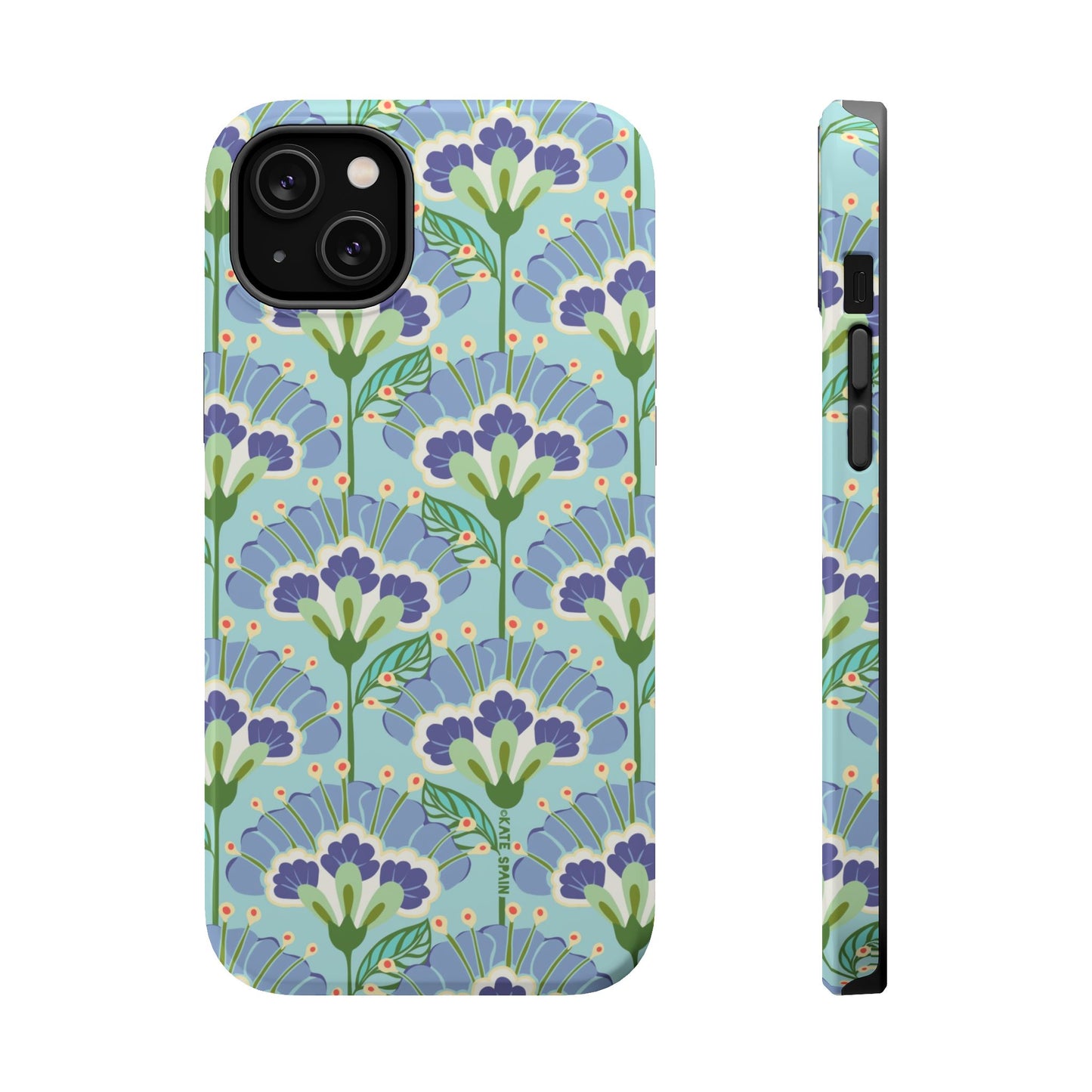 Lantern Flower MagSafe Tough Case iPhone 14 Plus Glossy