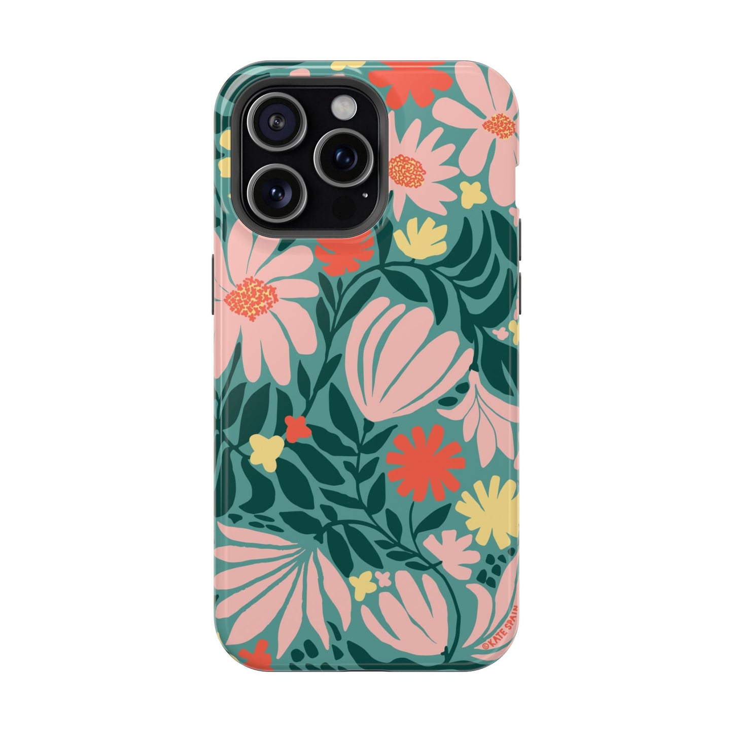 Botanica Teal iPhone Magsafe iPhone 15 Pro Max Glossy