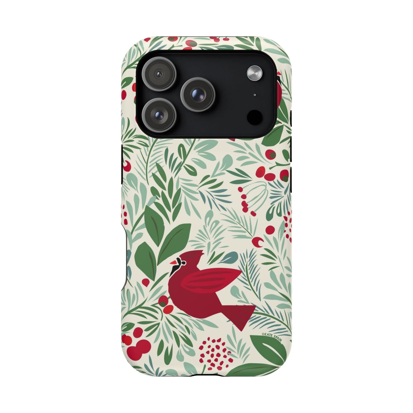 Birds and Berries iPhone MagSafe Tough Case