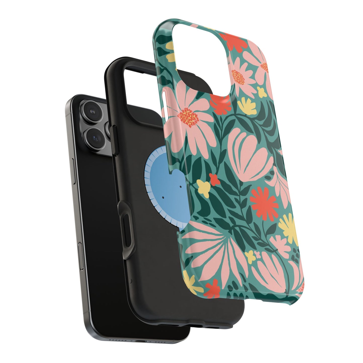 Botanica Teal iPhone Magsafe