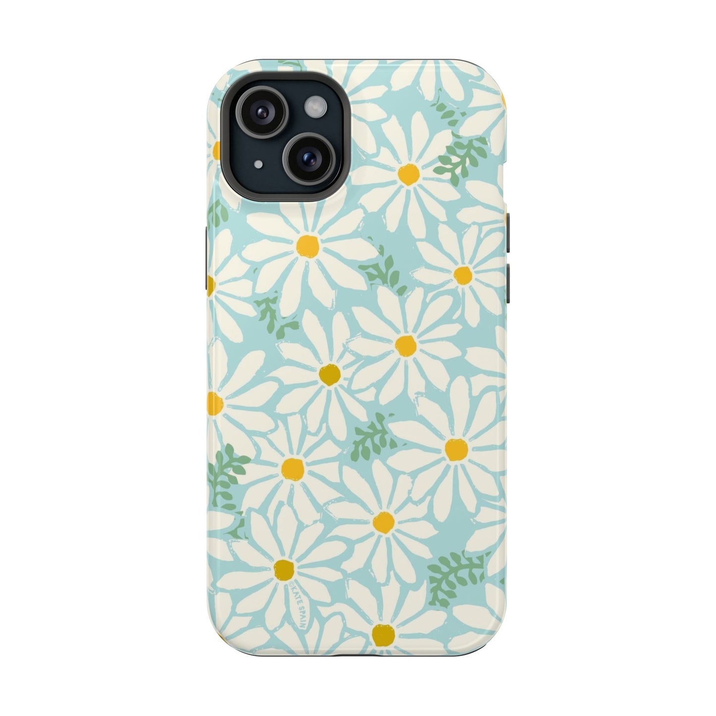 Daisies iPhone MagSafe Tough Case iPhone 15 Plus Glossy