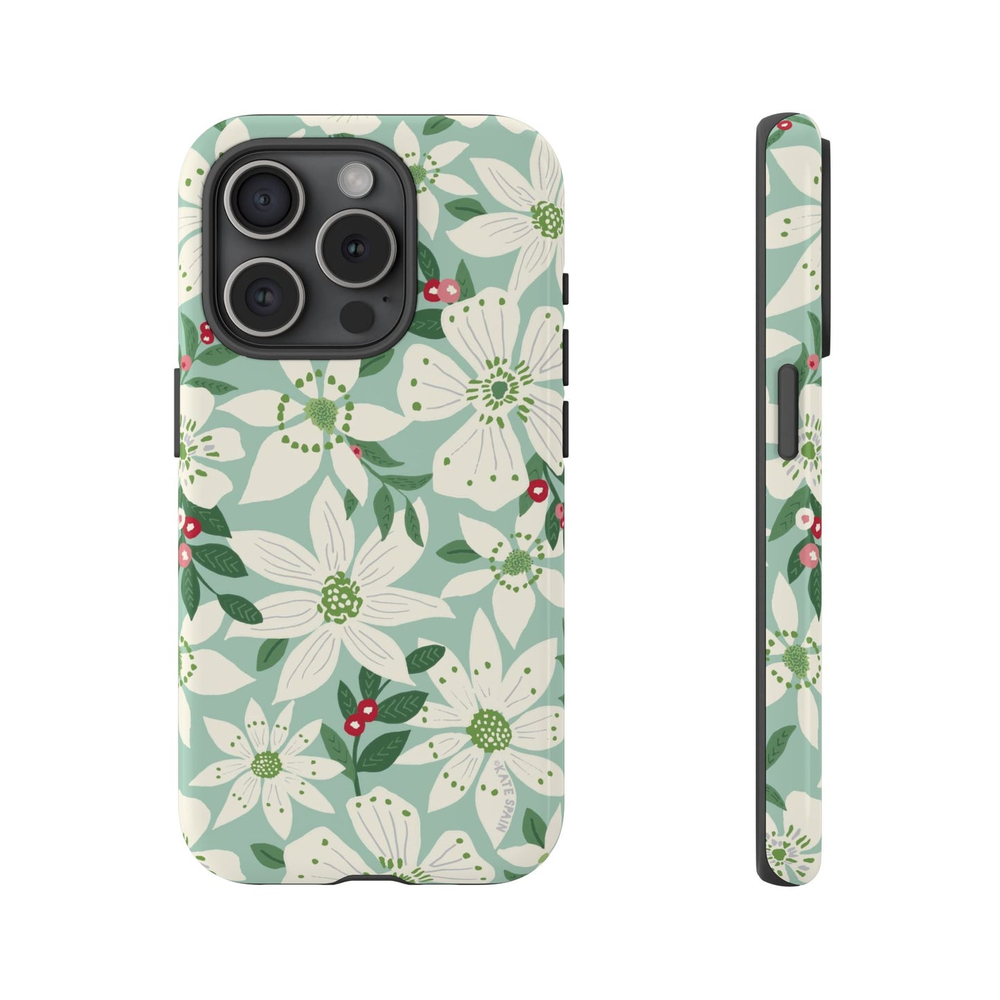Gardenia iPhone Tough Case iPhone 15 Pro Glossy