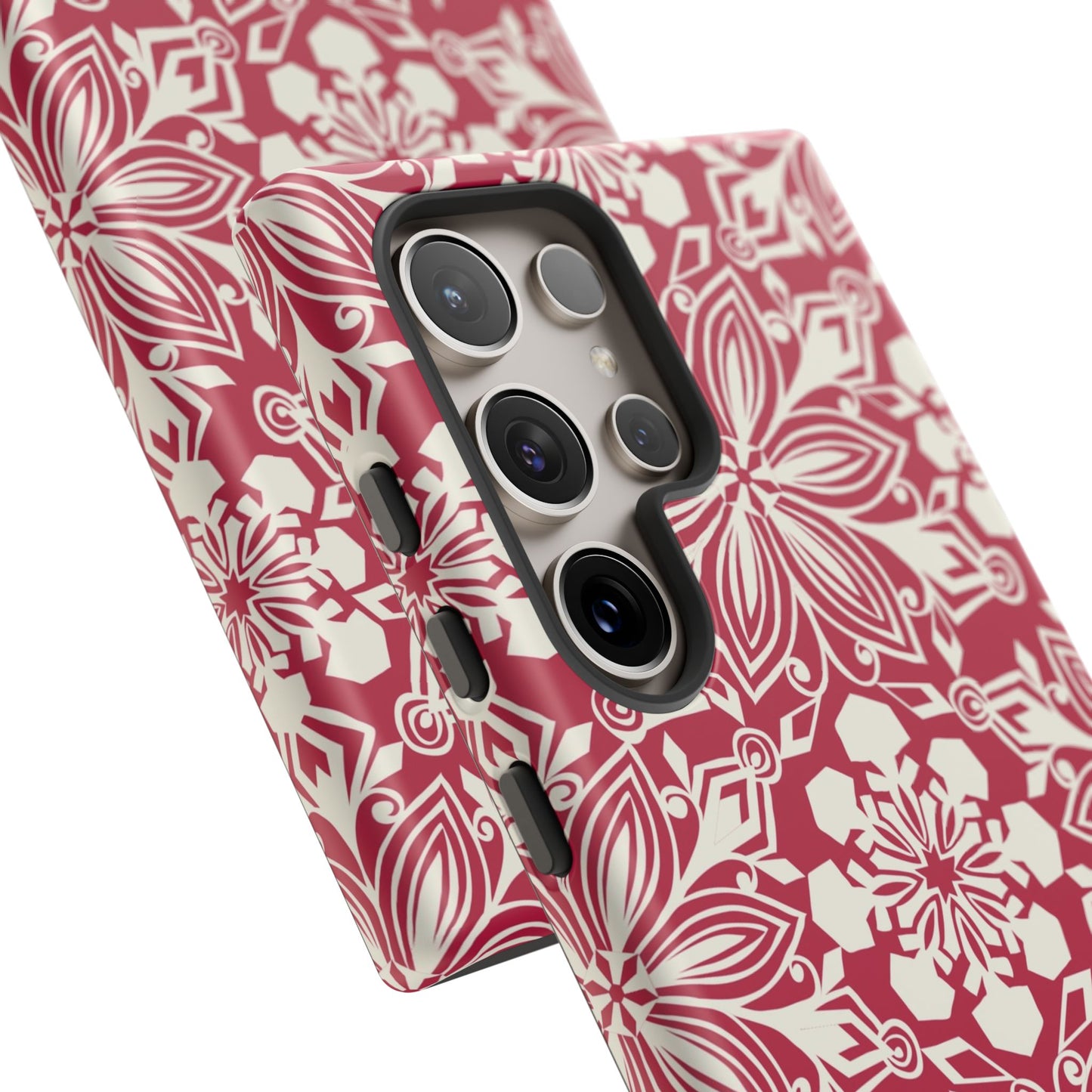 Snowfall Paper Cut Snowflake Samsung Tough Case