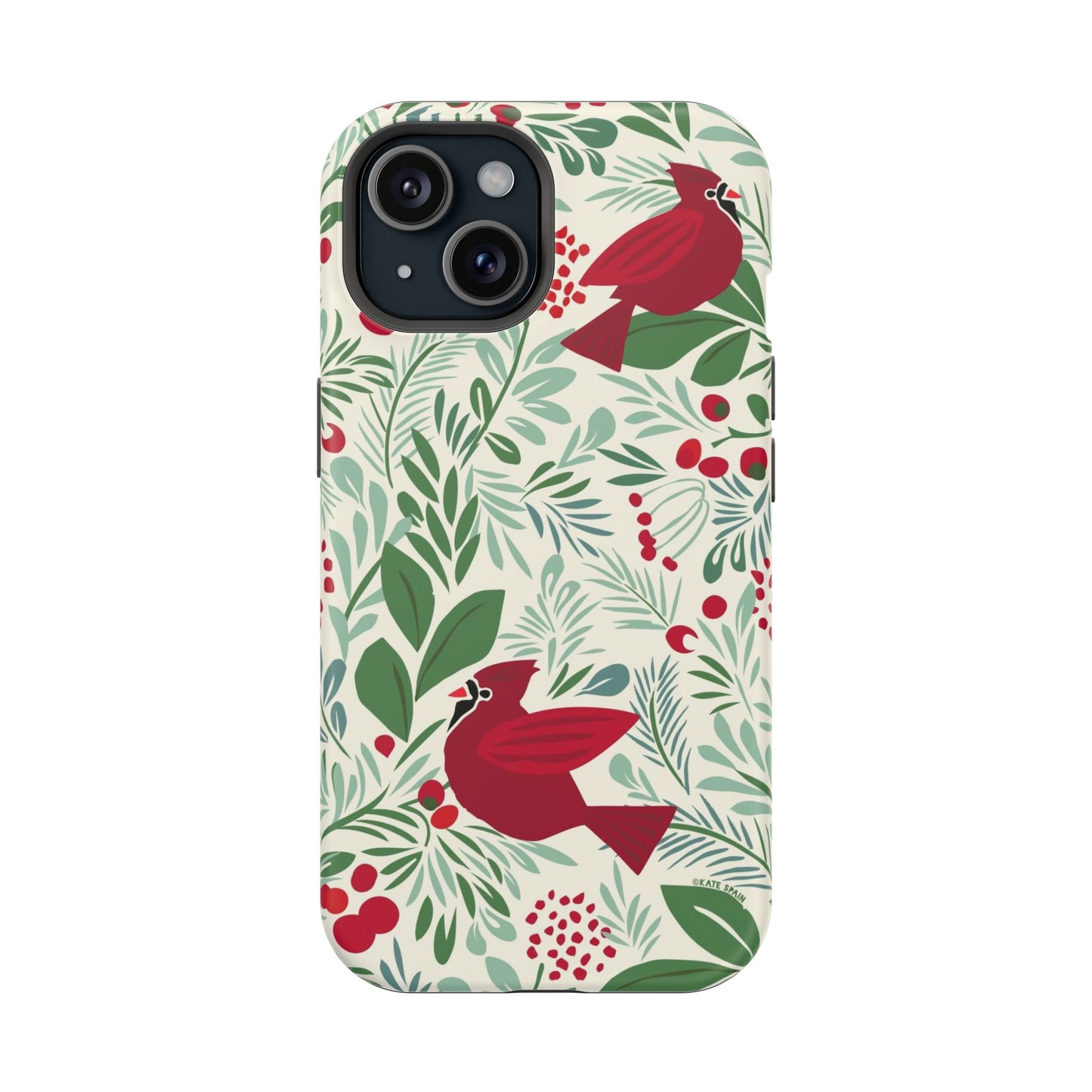 Birds and Berries iPhone MagSafe Tough Case