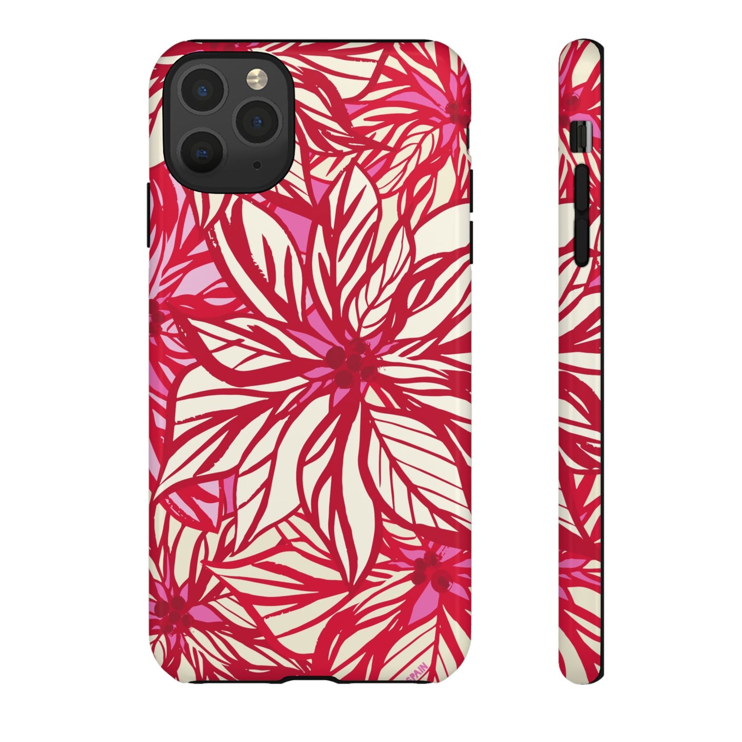 Poinsettia iPhone Tough Case iPhone 11 Pro Max Glossy
