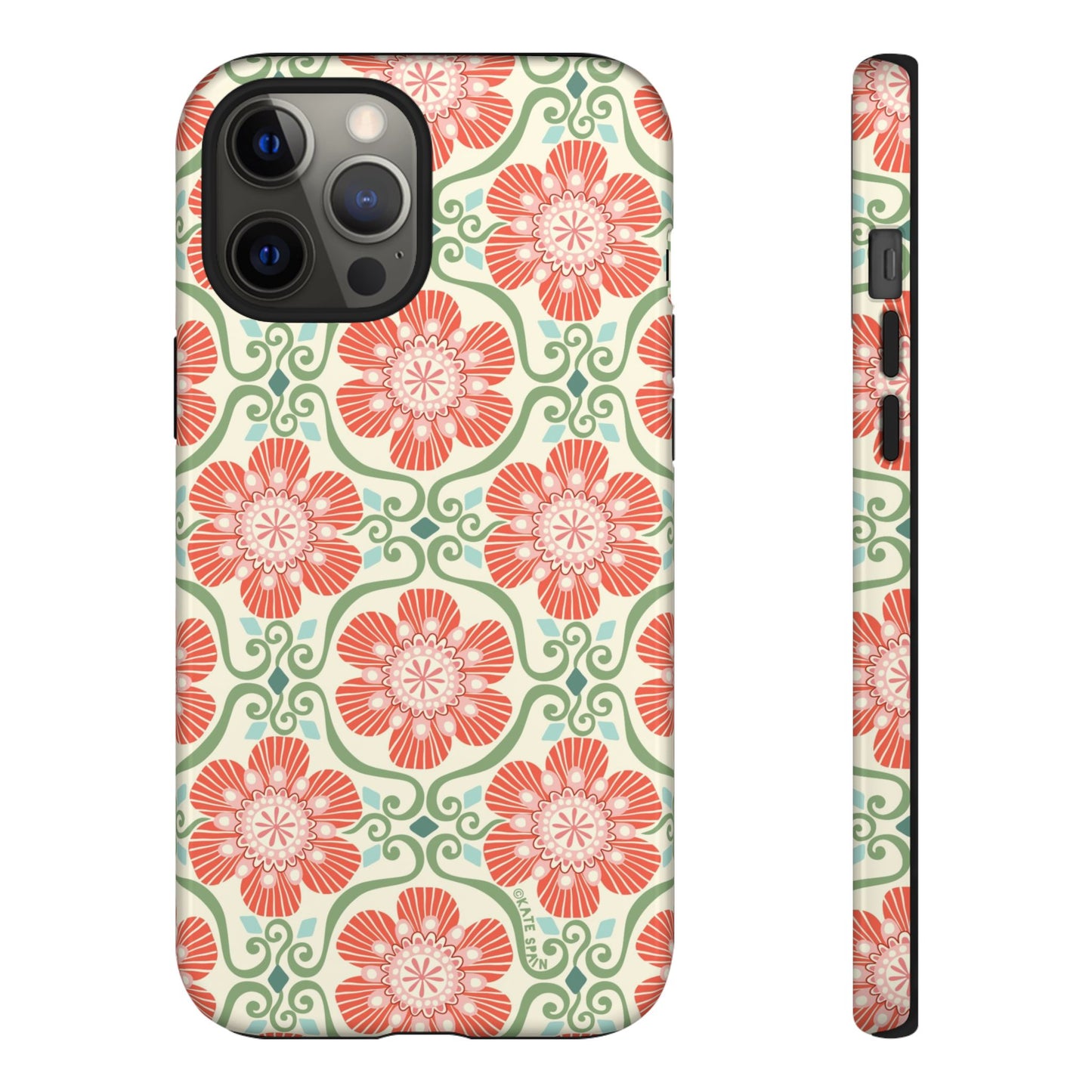 Barcelona Flowers iPhone Tough Case iPhone 12 Pro Max Glossy