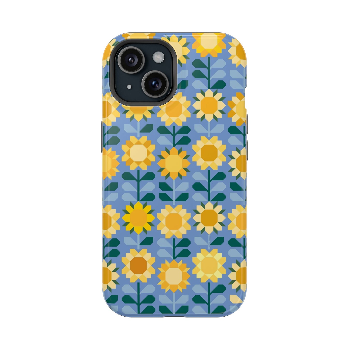 Sunflowers iPhone MagSafe Tough Case iPhone 15 Glossy