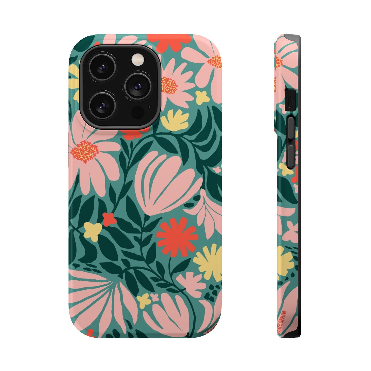 Botanica Teal iPhone Magsafe iPhone 14 Pro Glossy
